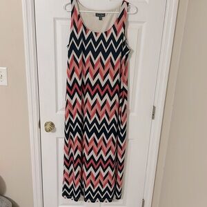 Jessica Howard Women’s Maxi Chevron Dress
